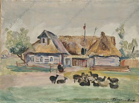 Сельцы. Овцы., 1931 - Пётр Кончаловский