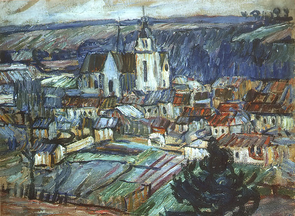 Namur. France., 1908 - Pyotr Konchalovsky