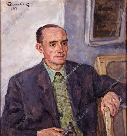 Portrait of Boris Nikolayevich Yakovlev, 1953 - Piotr Kontchalovski