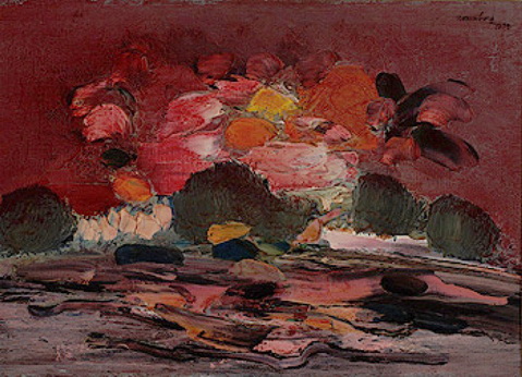 Monhegan Island Seascape, 1959 - Ральф Розенборг