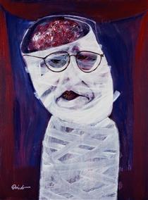 Auto retrato en blanco (self portrait in white) - Рамон Ов'єдо