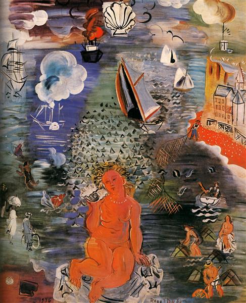 Amphitrite, 1936 - Raoul Dufy