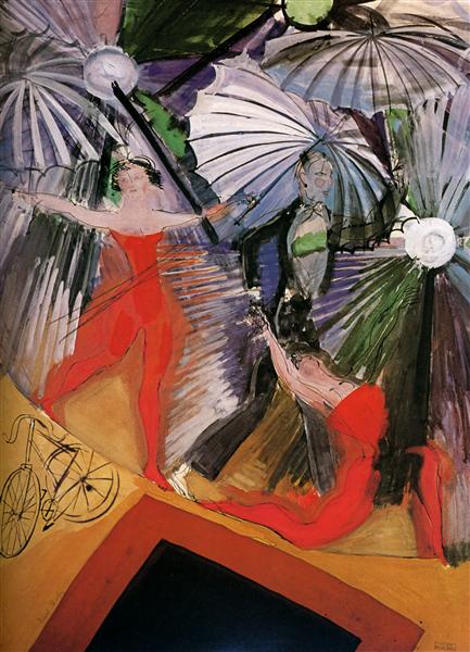 The trapeze artists, 1922 - Raoul Dufy