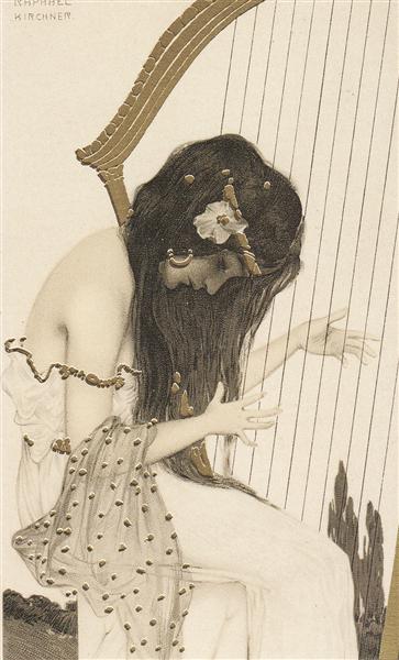 Greek Virgins, 1900 - Raphael Kirchner