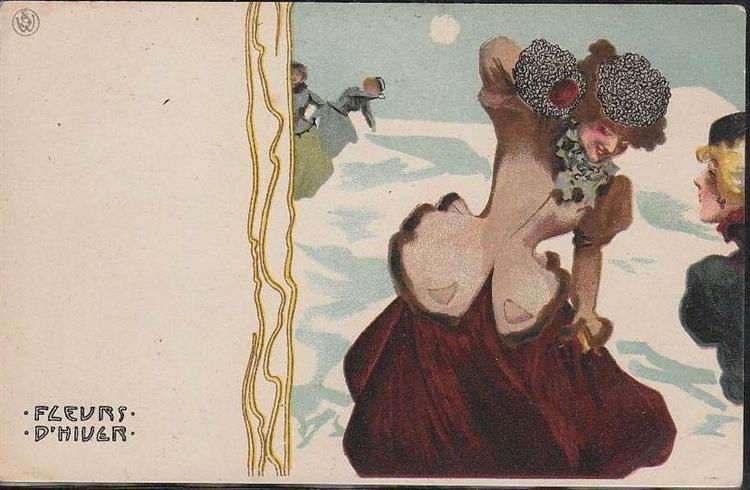 Ice Flowers, 1899 - Рафаэль Кирхнер