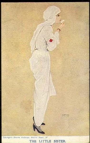 Little Sister, 1916 - Raphael Kirchner