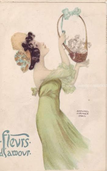 Love Flowers, 1903 - Рафаэль Кирхнер