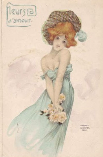 Love Flowers, 1903 - Raphael Kirchner
