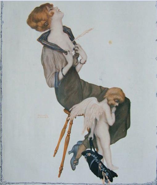 Parisian Life, 1914 - Raphael Kirchner