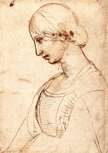 Portrait of a young woman, 1507 - Рафаель Санті