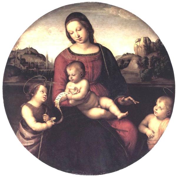 Terranuova Madonna, c.1505 - Rafael Sanzio