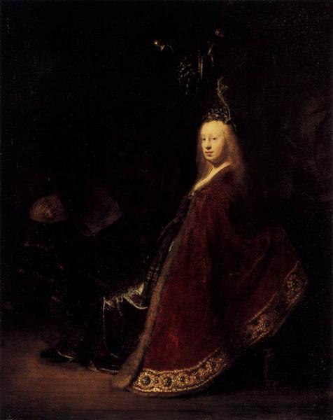 Мінерва, c.1631 - Рембрандт