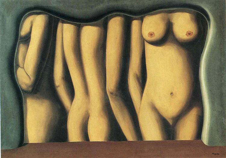 Adulation of space, c.1928 - Rene Magritte