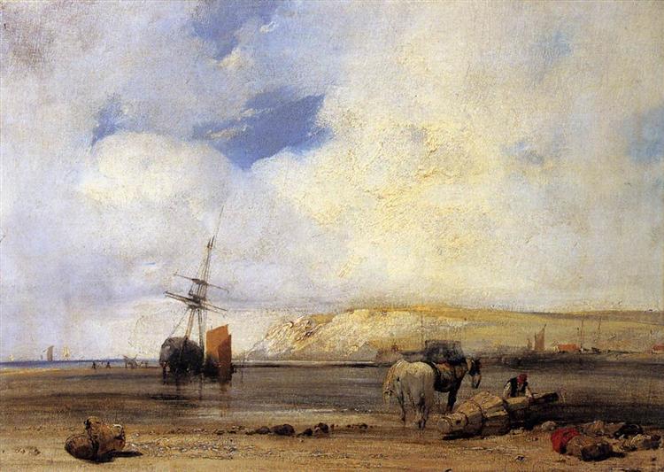 On the Coast of Picardy, 1826 - Ричард Паркс Бонингтон