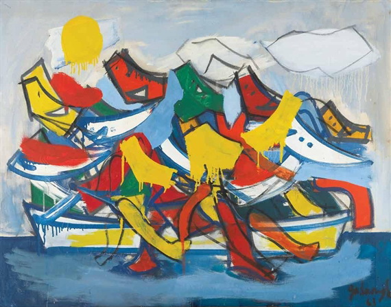 Happy Boatride, 1963 - Роберт Гуднау