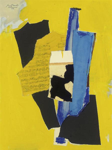 Yellow Music, 1984 - Robert Motherwell