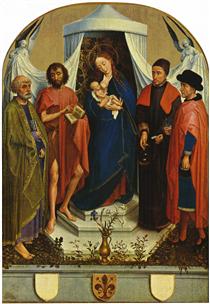 Madonna with the saints - Rogier van der Weyden