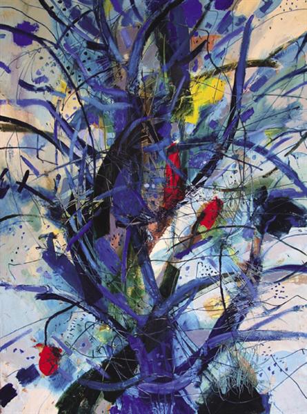 Blue Tree, 2002 - Romul Nutiu