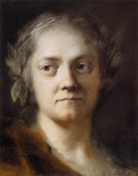 Self-Portrait, 1746 - Розальба Карр'єра