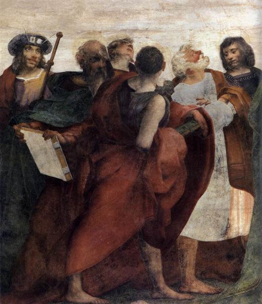 Успіння Богородиці (деталь), 1517 - Россо Фйорентино