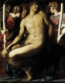 Dead Christ with Angels - Rosso Fiorentino
