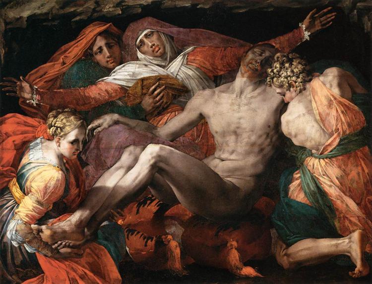 Pietà, 1540 - Россо Фьорентино