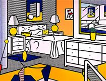 Interior with mobile - Roy Lichtenstein
