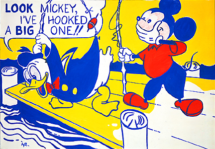 Look Mickey, 1961 - Roy Lichtenstein