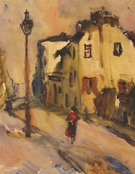 Street in Paris, 1932 - Rudolf Schweitzer-Cumpana