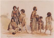 Galician gypsies - Rudolf von Alt