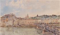 View of Salzburg - Rudolf von Alt