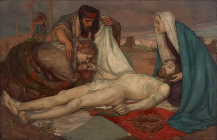The descent from the cross, 1898 - Rupert Bunny