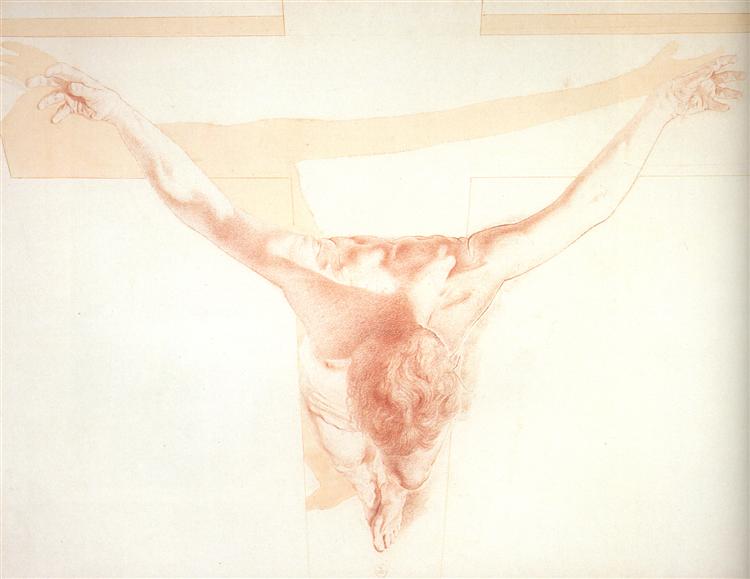 Christ in Perspective, 1950 - Salvador Dali