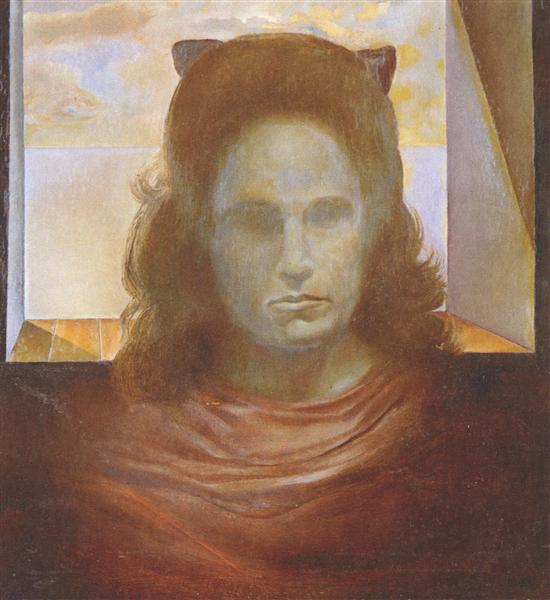 Portrait of Gala (Gala Against the Light), 1965 - Salvador Dali