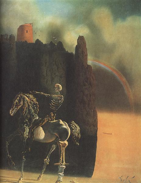 The Horseman of Death, 1935 - Salvador Dalí