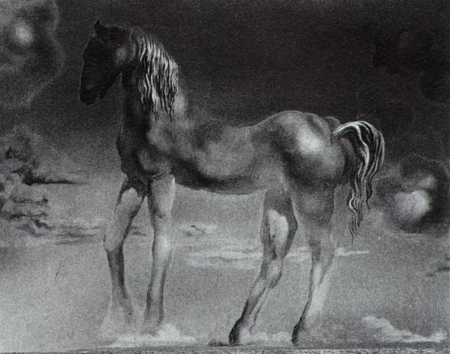The Unicorn (unfinished), 1976 - Salvador Dali