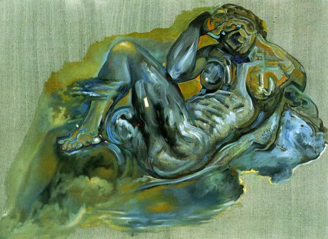 Untitled (After 'The Night' by Michelangelo), 1982 - Сальвадор Дали