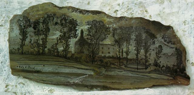 View of Pubol, 1971 - Salvador Dali