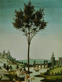 Annunciation Cestello (detail) - Sandro Botticelli