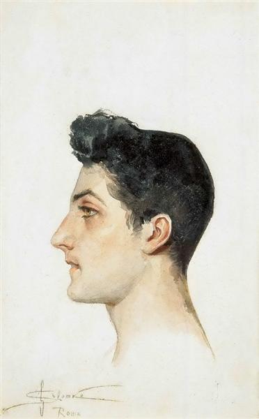 Portrait of italian young man - Сергій Соломко
