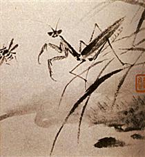 Studies of Insects, Mantises - Shitao