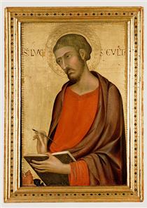 St. Luke - Simone Martini