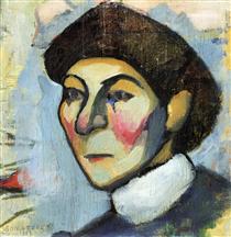 Portrait of Philomene - Sonia Delaunay-Terk