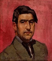 Self Portrait, 1916 - Спірос Папалукас