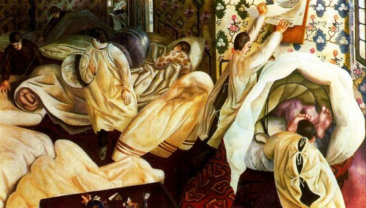 Patient Suffering From Frostbite, 1932 - Stanley Spencer
