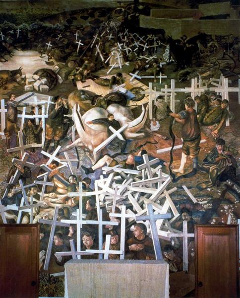 The Resurrection of the Soldiers, 1929 - Stanley Spencer