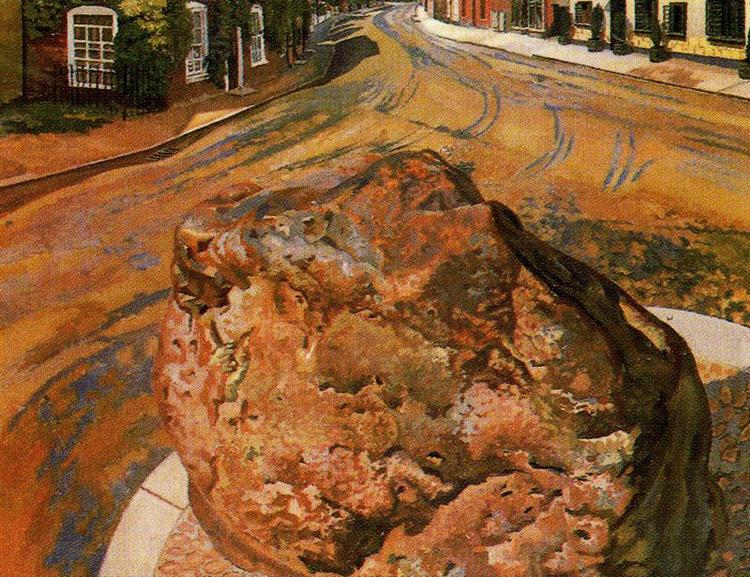 The Tarry Stone. Cookham, 1929 - Stanley Spencer