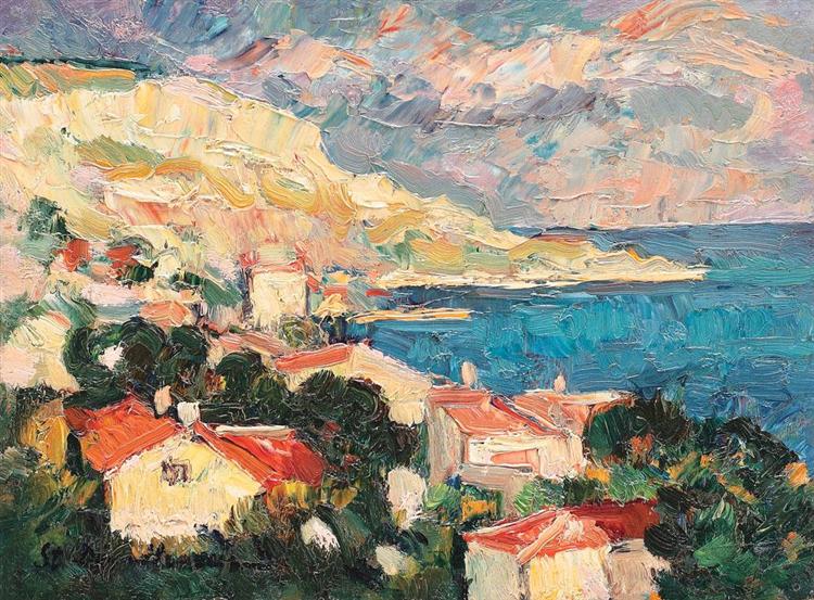Balchik Gulf, 1930 - Stefan Dimitrescu