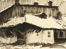 Roofs under Snow - Stefan Popescu