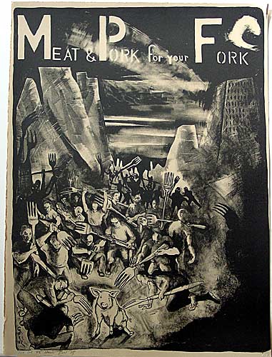 Meat porks - Sue Coe